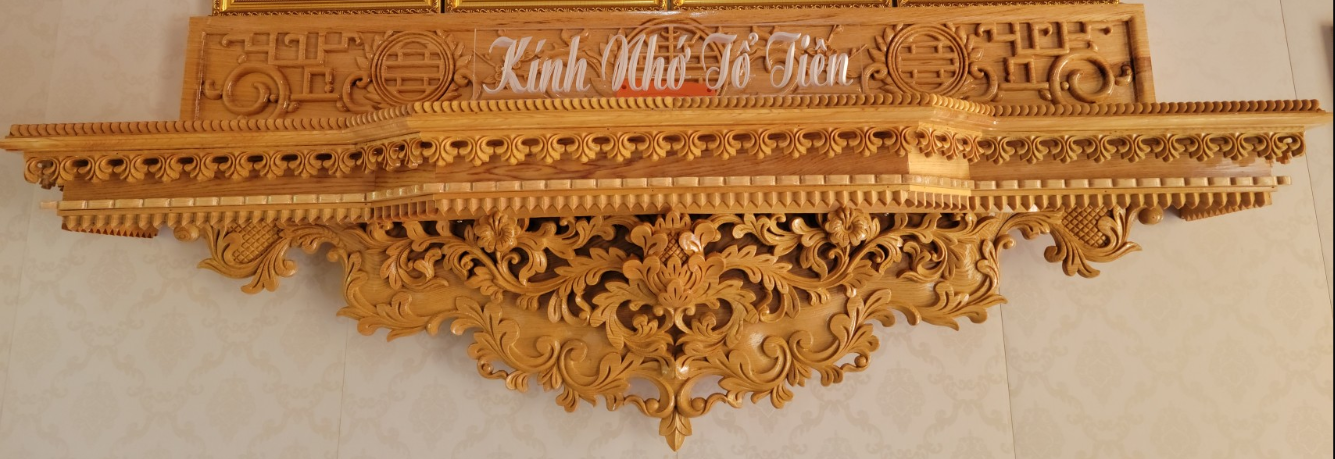 Bộ chữ điện bàn thờ các loại 40cm 50cm