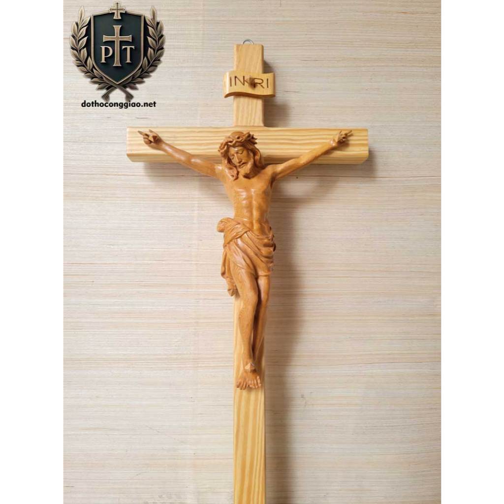 Tượng gỗ Pơmu Thánh giá Chúa Chịu Nạn (The Cross of Christ)